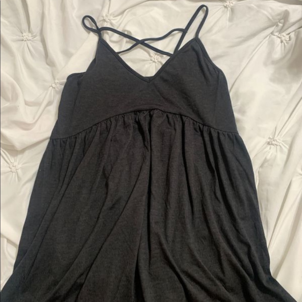 Dark Grey Summer Dress